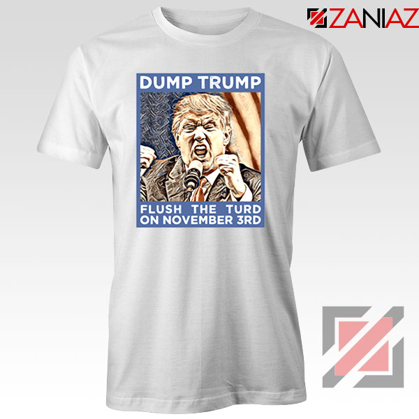 Dump Trump White Tshirt
