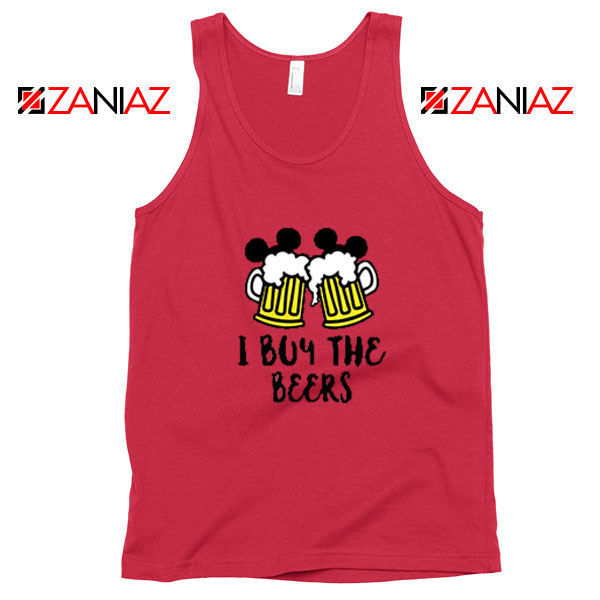 I Buy The Beers Red Tank Top