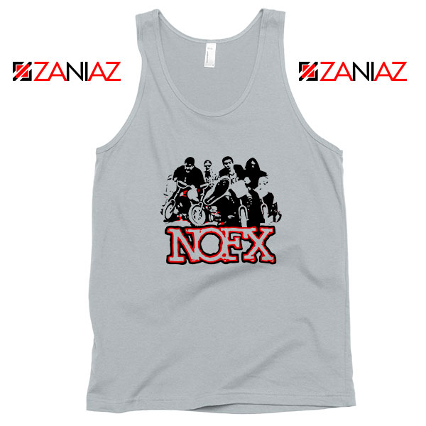 NOFX Rock Bands Sport Grey Tank Top