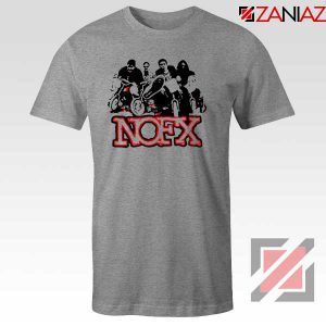 NOFX Rock Bands Sport Grey Tshirt