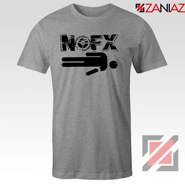 Nofx Band People Facemash Sport Grey Tshirt