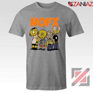 Nofx Scare Cartoon Sport Grey Tshirt