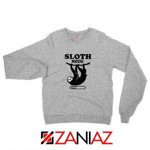 Sloth Mode Sport Grey Sweatshirt