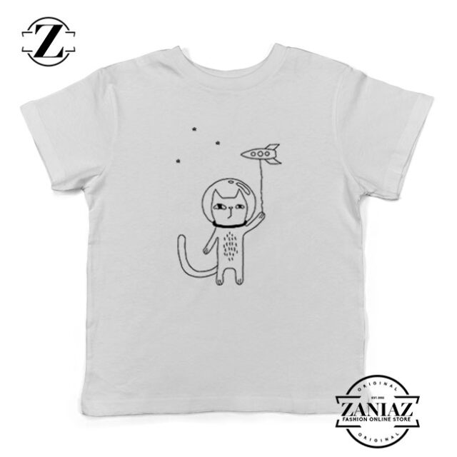 Space Cat Kids Tshirts