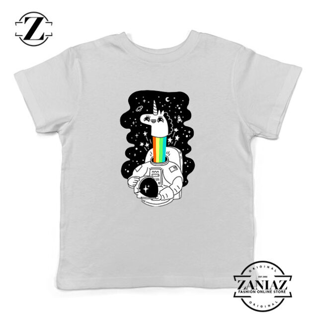 Unicorn In Space Kids Tshirt