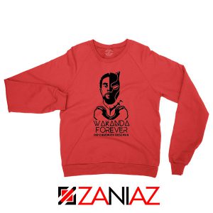 Chadwick Wakanda Forever Red Sweatshirt