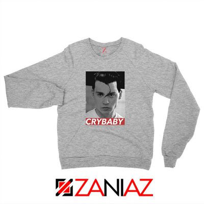 Cry Baby Johnny Depp Sport Grey Sweatshirt,