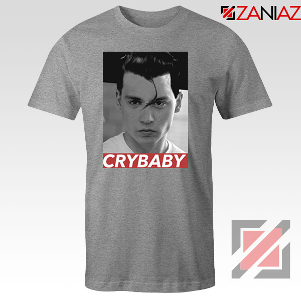 Cry Baby Johnny Depp Sport Grey Tshirt