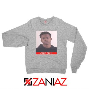 Free Tay K Sport Grey Sweatshirt