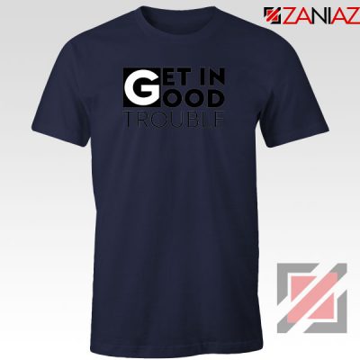 Get in Trouble Navy Blue Tshirt