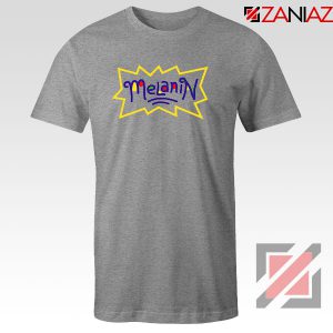Melanin Rugrats Logo Sport Grey Tshirt