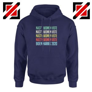 Nasty Women Vote Navy Blue Hoodie