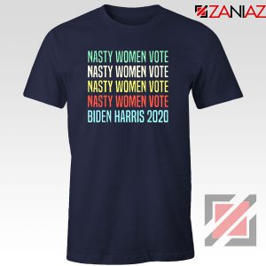 Nasty Women Vote Navy Blue Tshirt