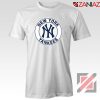 New York Yankees White Round Tshirt