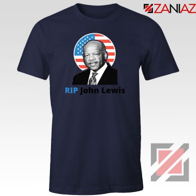 RIP John Lewis Navy Blue Tshirt
