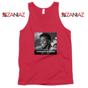 Rip Chadwick Boseman Red Tank Top