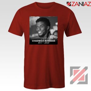 Rip Chadwick Boseman Red Tshirt
