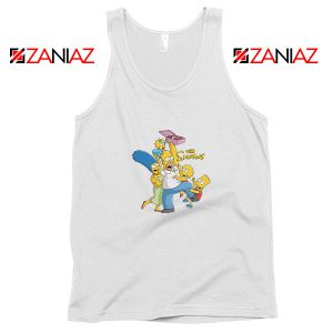Simpson Family Loves Donuts Tank Top