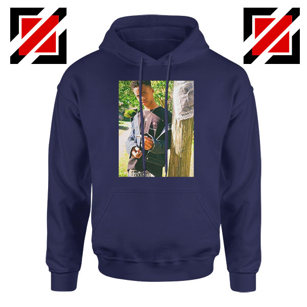 Tay K Ready To Spark Up Navy Blue Hoodie