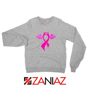 Breast Cancer Awareness Sport Grey Sweatshirt
