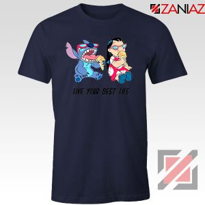 Disney Lilo and Stitch Navy Blue Tshirt