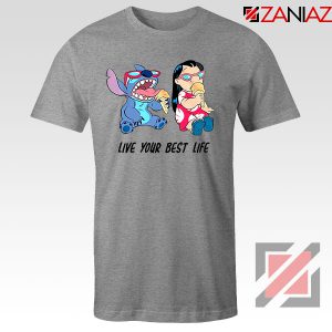 Disney Lilo and Stitch Sport Grey Tshirt