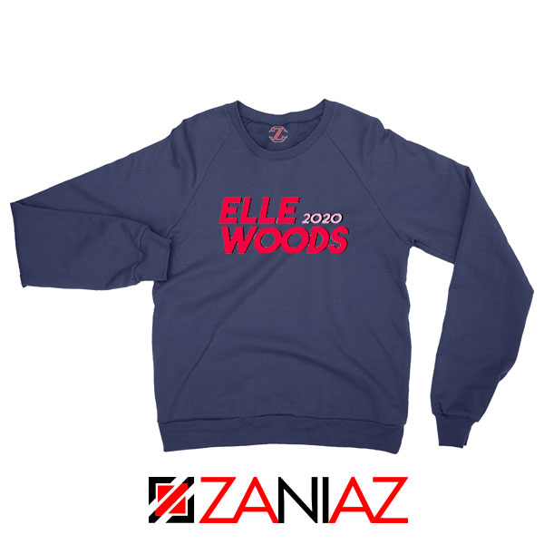 Elle Woods 2020 Navy Blue Sweatshirt