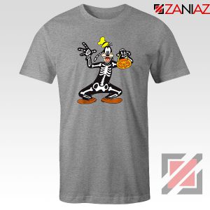 Goofy Skeleton Sport Grey Tshirt