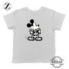 Mickey Mouse Skull Kids Tshirt