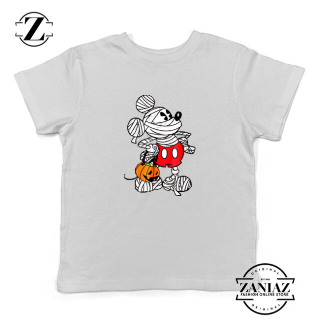 Mickey Mummy Kids Tshirt Disney Halloween Youth Tee Shirts