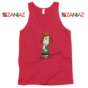 Peppermint Patty Red Tank Top