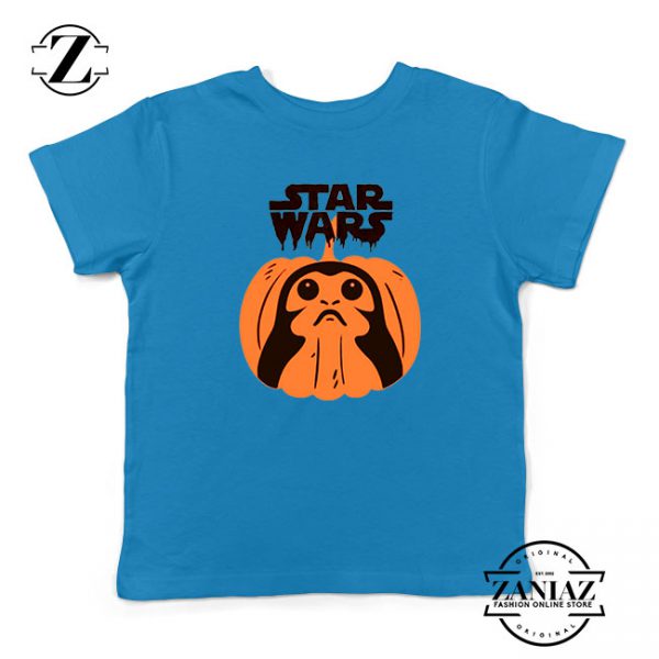 Porgs Star Wars Blue Kids Tshirt