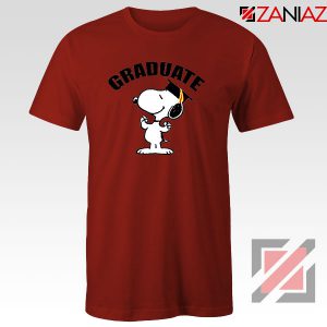 Snoopy Graduate Red Tshirt