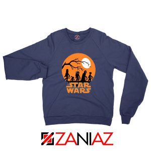 Star Wars Trick or Treating Navy Blue Sweatshirt