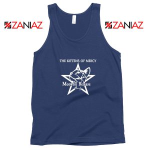 The Kittens Of Mercy Navy Blue Tank Top