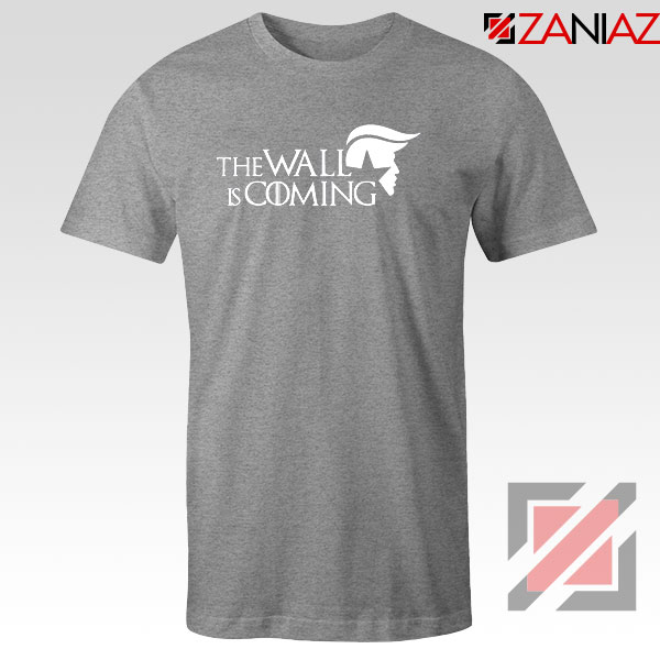 The Wall Is Coming Sport Grey Tshirt