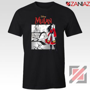 Womens Mulan Black Tshirt