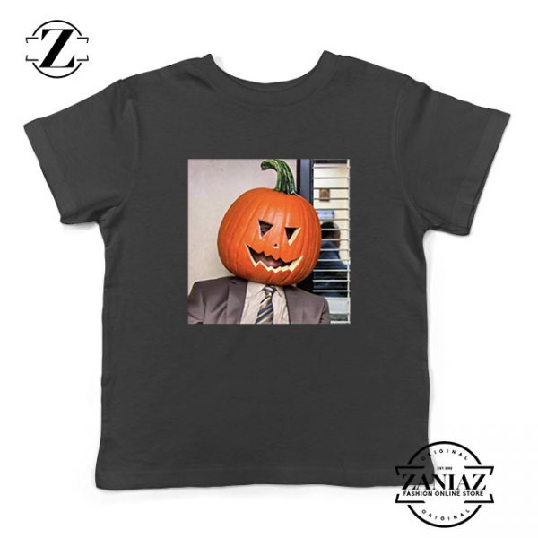 Dwight Pumpkin Head Kids Tshirt