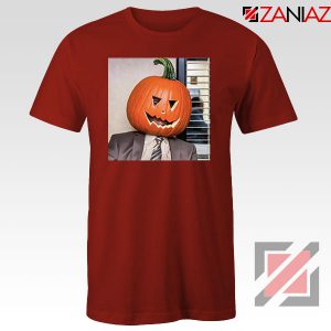 Dwight Pumpkin Head Red Tshirt
