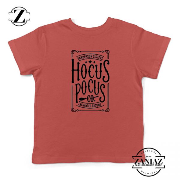 Hocus Pocus Kids Red Tshirt