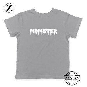 Momster Halloween Kids Sport Grey Tshirt