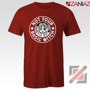Not Your Basic Witch Red Tshirt