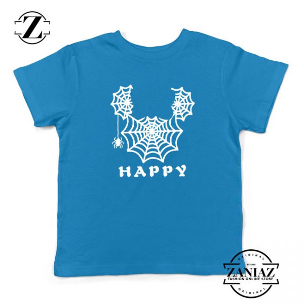 Spider Mickey Mouse Kids Blue Tshirt