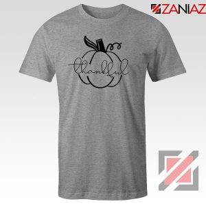 Thankful Pumpkin Sport Grey Tshirt