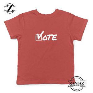 Vote 2020 Election Kids Red Tshirt