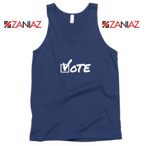 Vote 2020 Election Navy Blue Tank Top