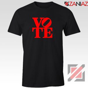 Vote Graphic Black Tshirt