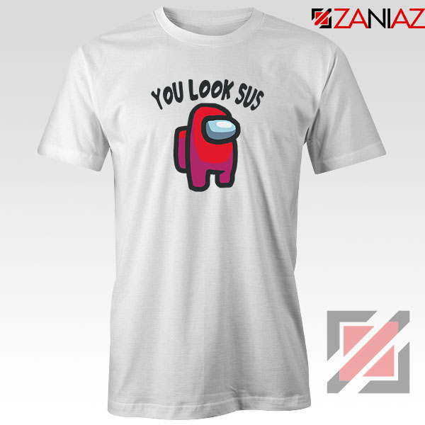 Retro You Look Sus Cartoon Graphic Merch