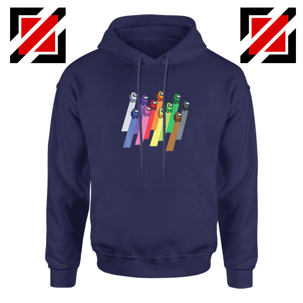 Among Us Imposter Navy Blue Hoodie