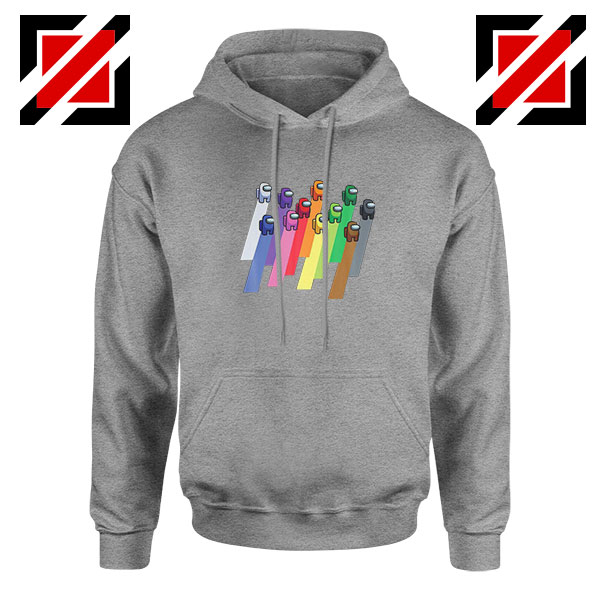 Among Us Imposter Sport Grey Hoodie